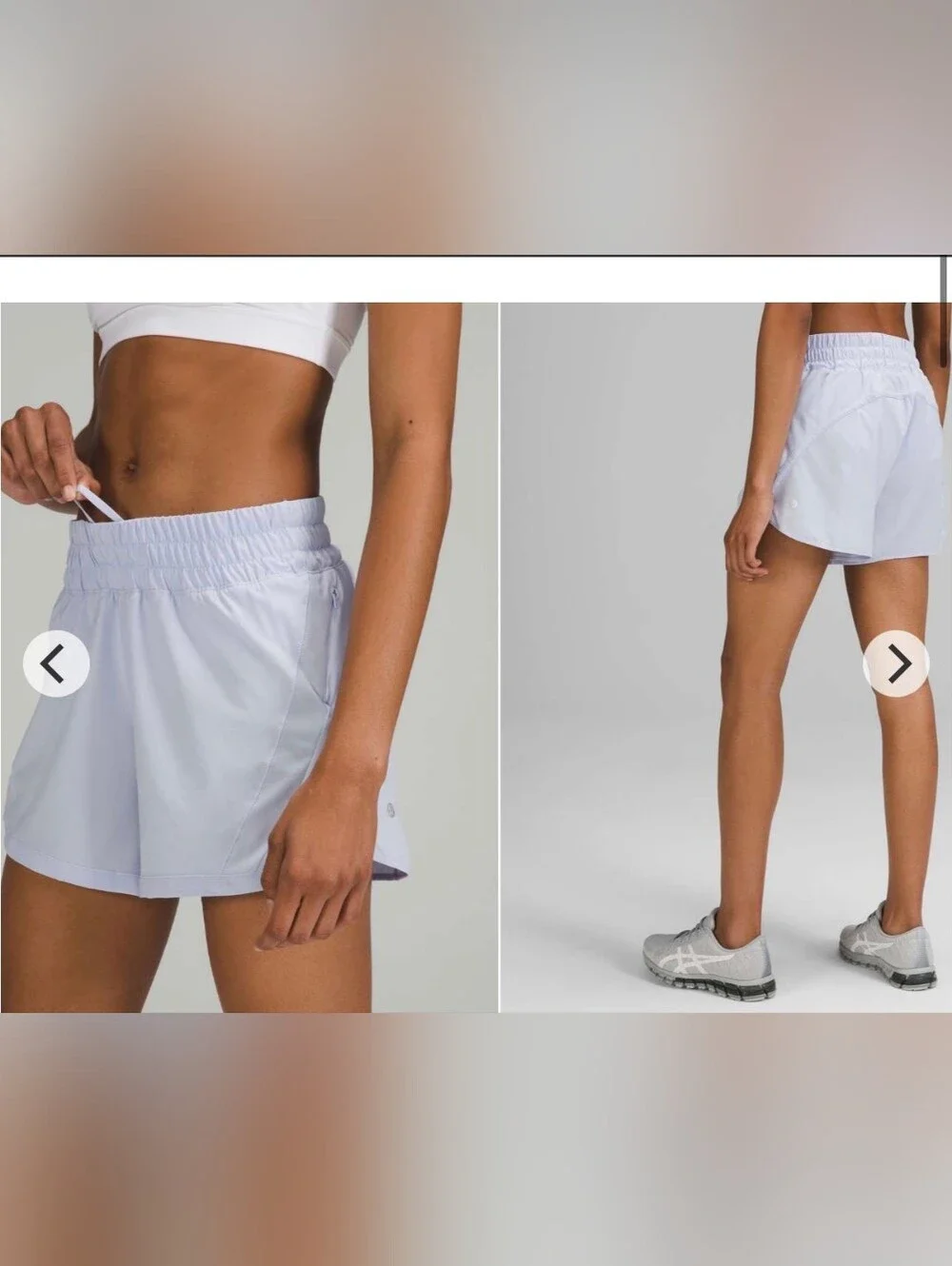 Lululemon Shake It Out High-Rise Running Short 5'
